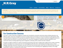 Tablet Screenshot of hrgray.com